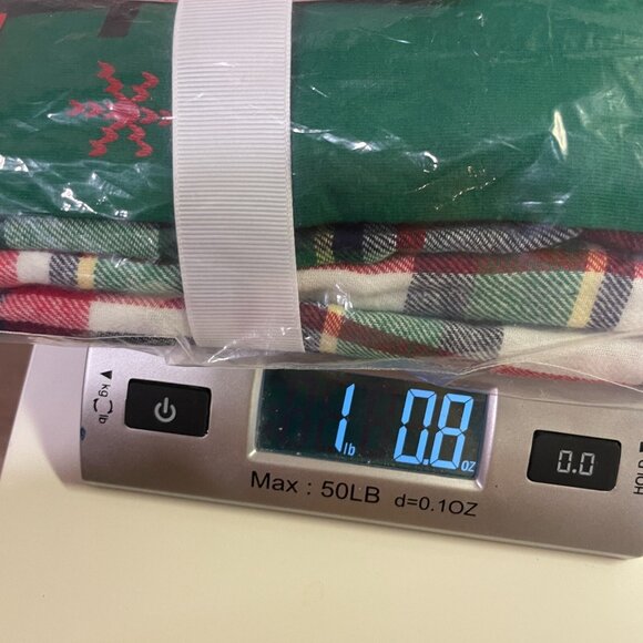 Jammies For Your Families Plaid Long Sleeve Christmas Pajama Set Size Large - Picture 3 of 6